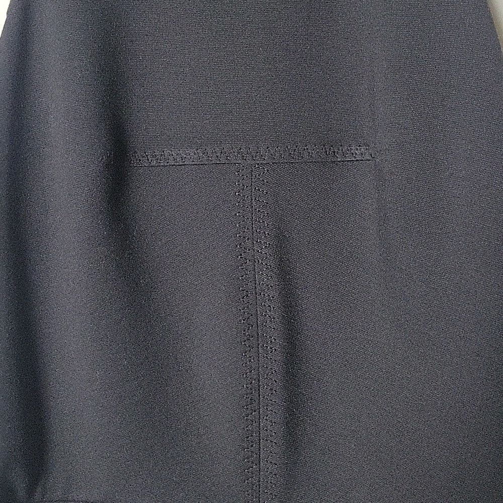 NWT Nicholas Black Peplum Top Sz 4 XS S Ponti Asymmetrical Angled Sexy Feminine - Picture 4 of 14